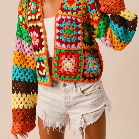 BiBi Washed Sweater V Neck Cardigan